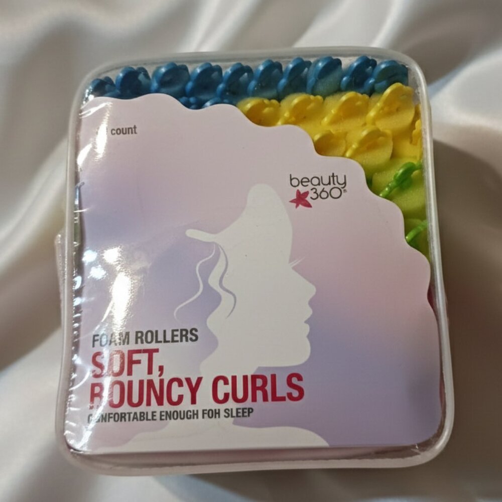 CVS Beauty 360 Soft Foam Hair Rollers 48 Pack Assorted Sizes NWT - Picture 7 of 7